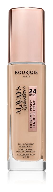 

Тональный крем повышенной стойкости SPF 20 Bourjois Always Fabulous, оттенок 125 Ivory 30 мл