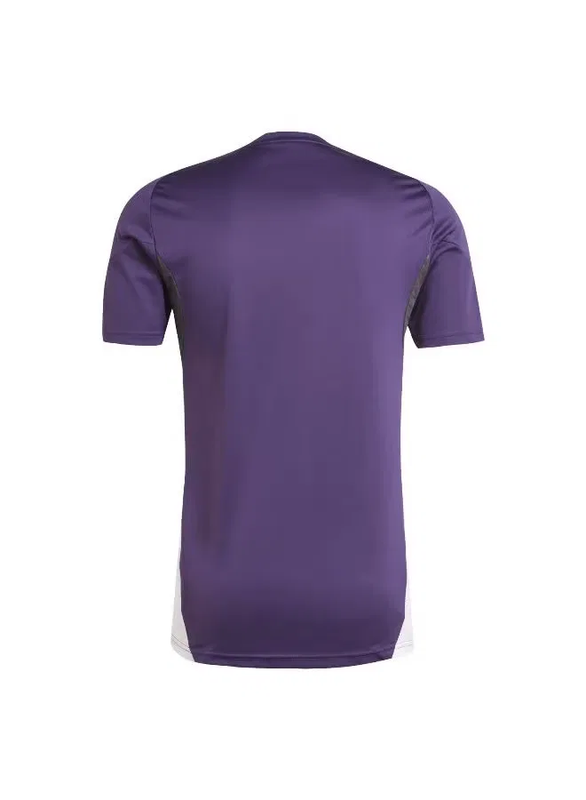 Джерси тренировочное с принтом Manchester United 25/26 Adidas, аврора пурпурный — фото 2