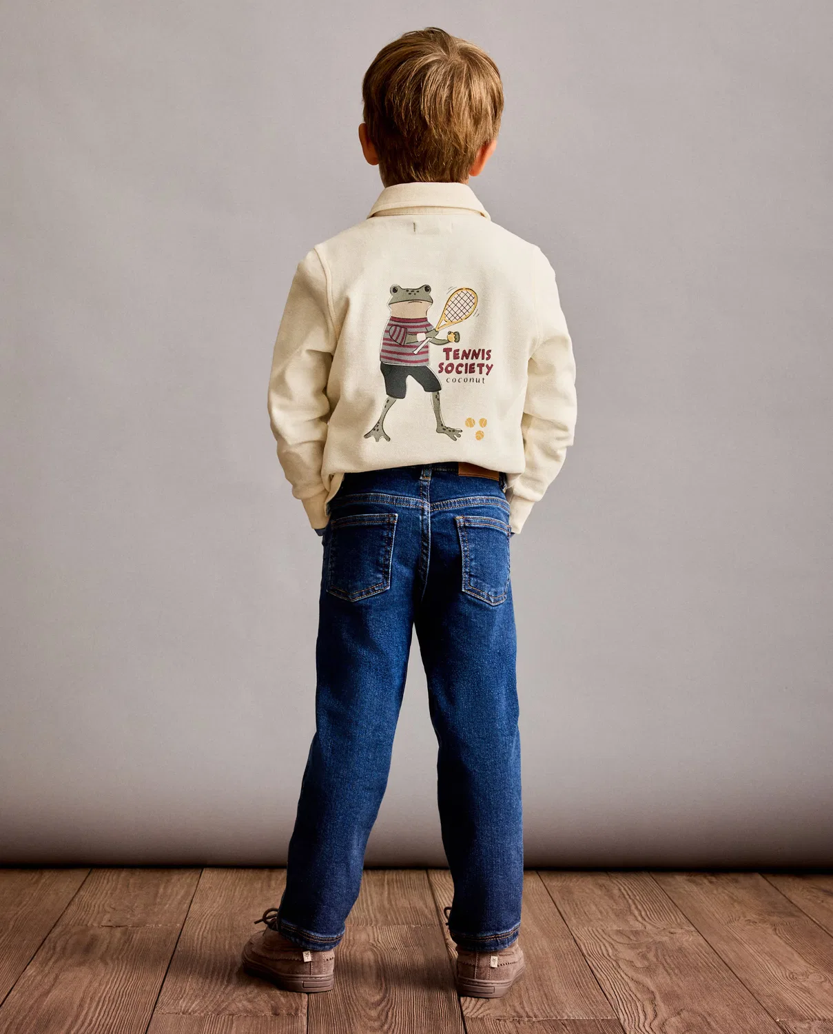 Детские брюки, Denim Slim Fit, Coconut El Corte Inglés, серый — фото 3
