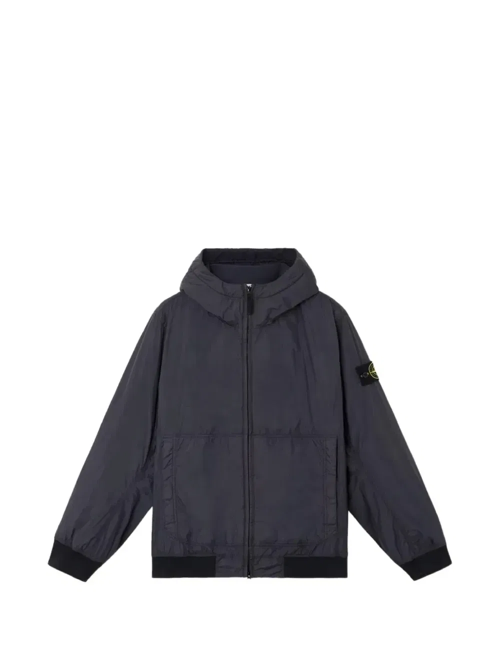 Куртка с капюшоном Crinkle Reps Stone Island, синий