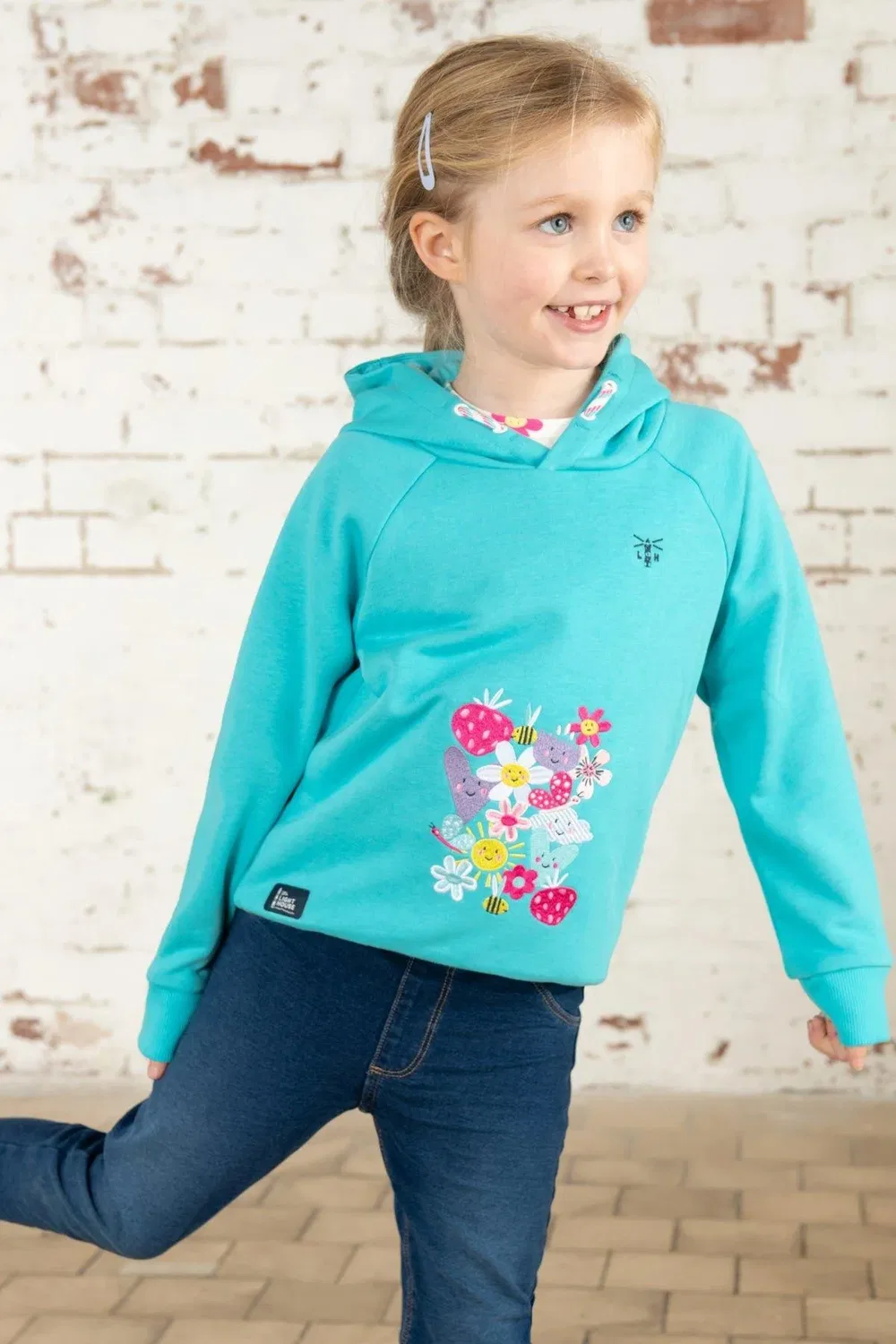 Детский худи Jessie Lighthouse Clothing, Blue — фото 4