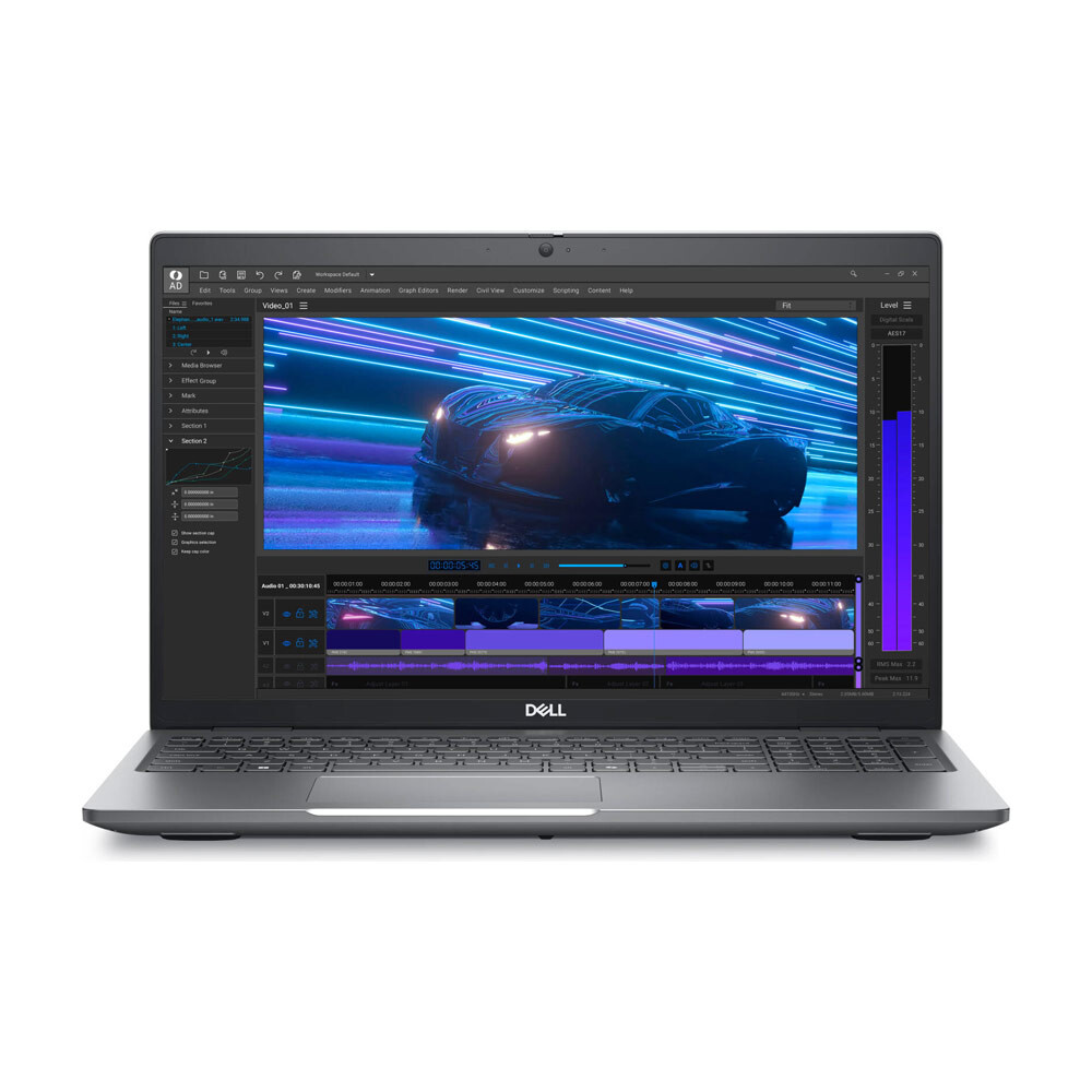 

Ноутбук Dell Precision 3591, 15.6" 60 Гц, 16 ГБ/512 ГБ, Ultra 7 165H, RTX 500 Ada, серый, английская клавиатура