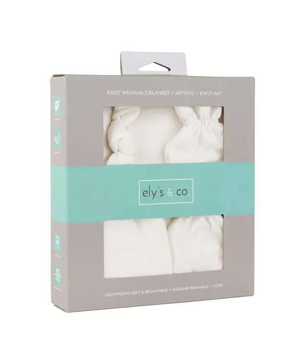 Детский комплект для сна с конвертом и шапочкой Ely'S & Co., Ivory — фото 2
