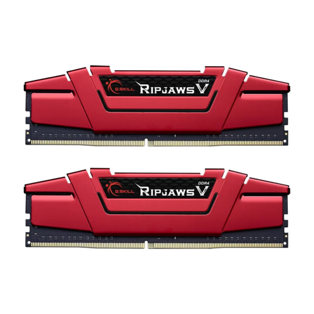 

Оперативная память G.SKILL Ripjaws V, 16 Гб DDR4 (2x8 Гб), 3000 МГц, CL16, F4-3000C16D-16GVRB, красный