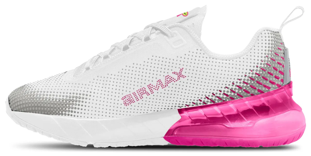 Кроссовки для мальчиков Air Max Phoenix Nike, цвет Laser Fuchsia/White — фото 2