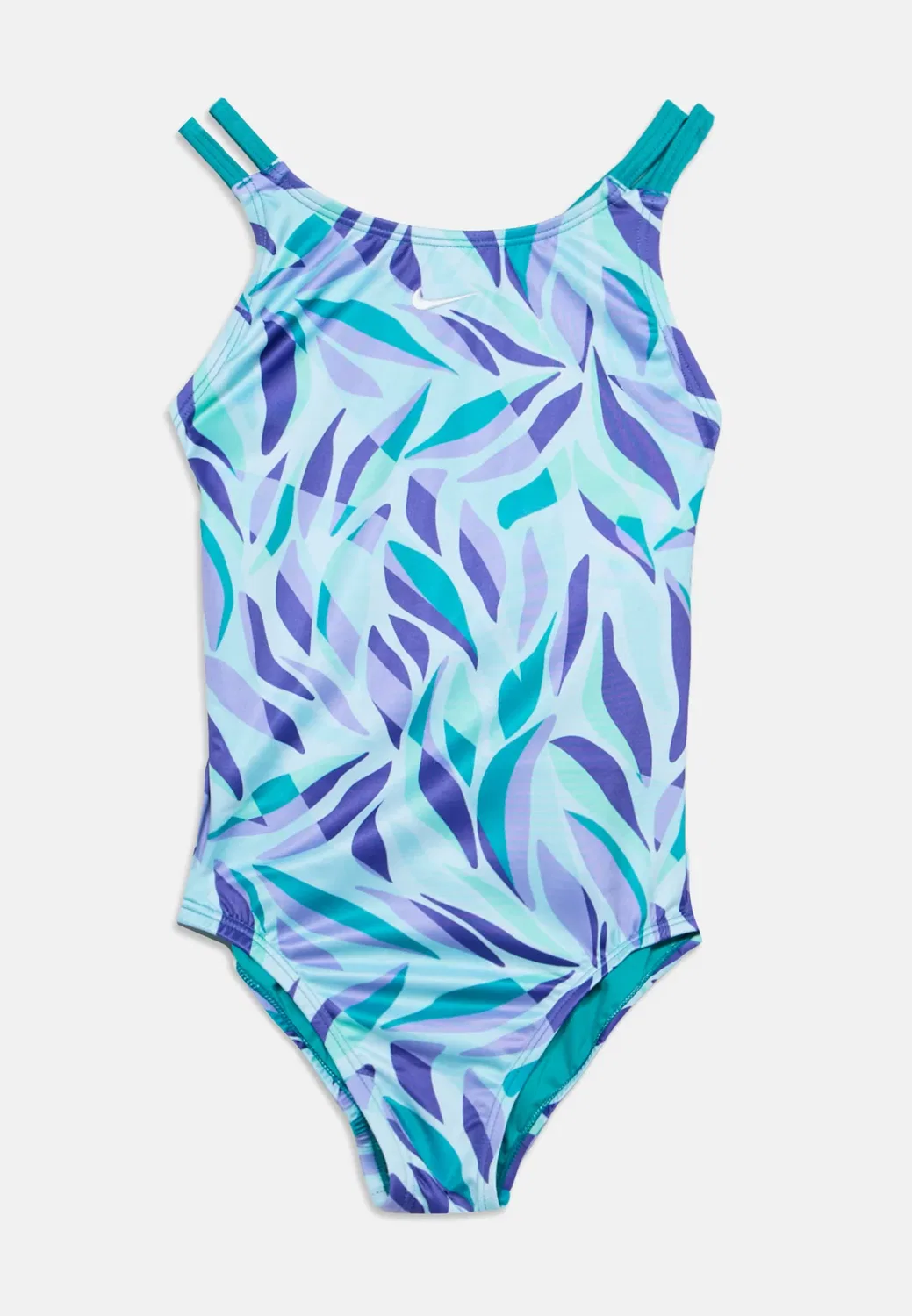 Купальник Bayleaf spiderback цельный, унисекс Nike Swim, Energy