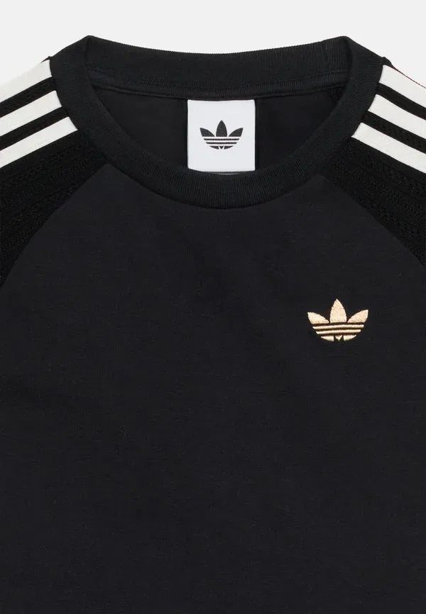 Комплект - футболка с принтом Adidas Originals, черный — фото 4