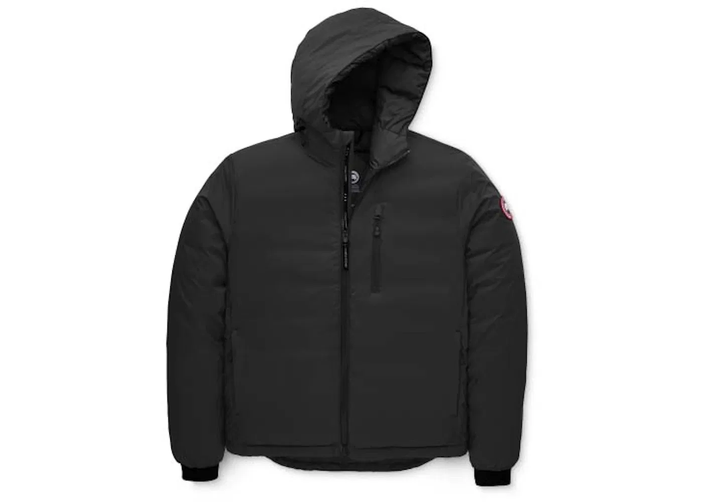 Мужская куртка-пуховик с капюшоном Canada Goose Lodge Down Hoody, Black
