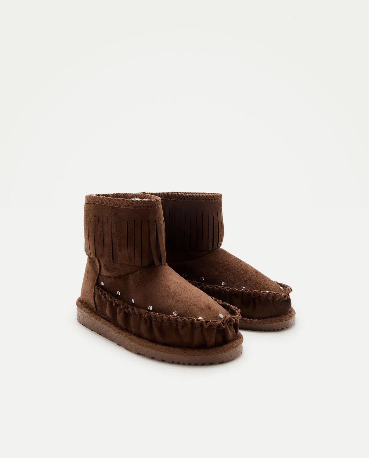 Детские ботинки, Tachas Flecos, Kids El Corte Inglés, коричневый — фото 2