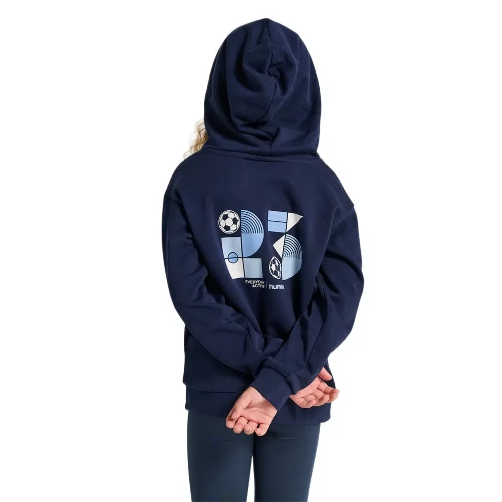 Худи Hummel Graphic, синий — фото 2