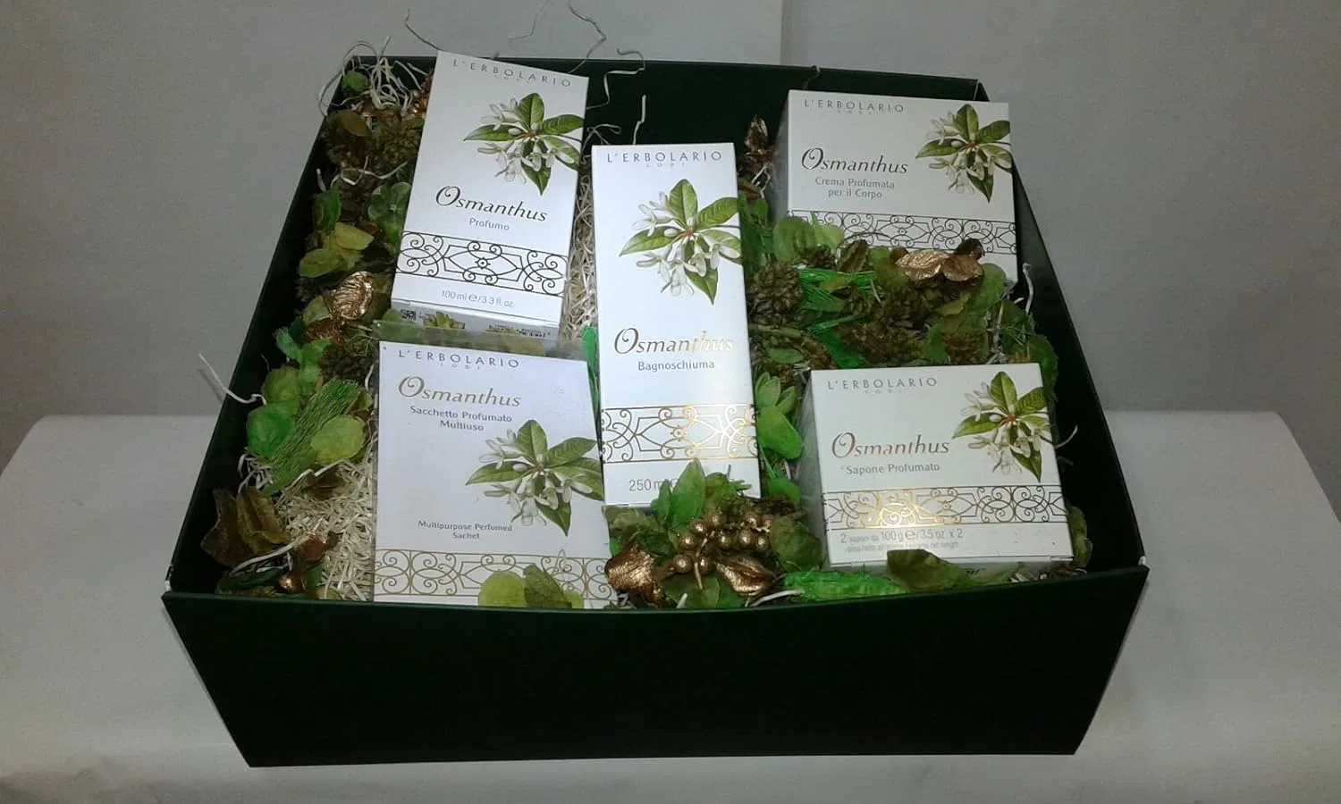 Набор подарочный Osmanthus, L'Erbolario, 5 предметов