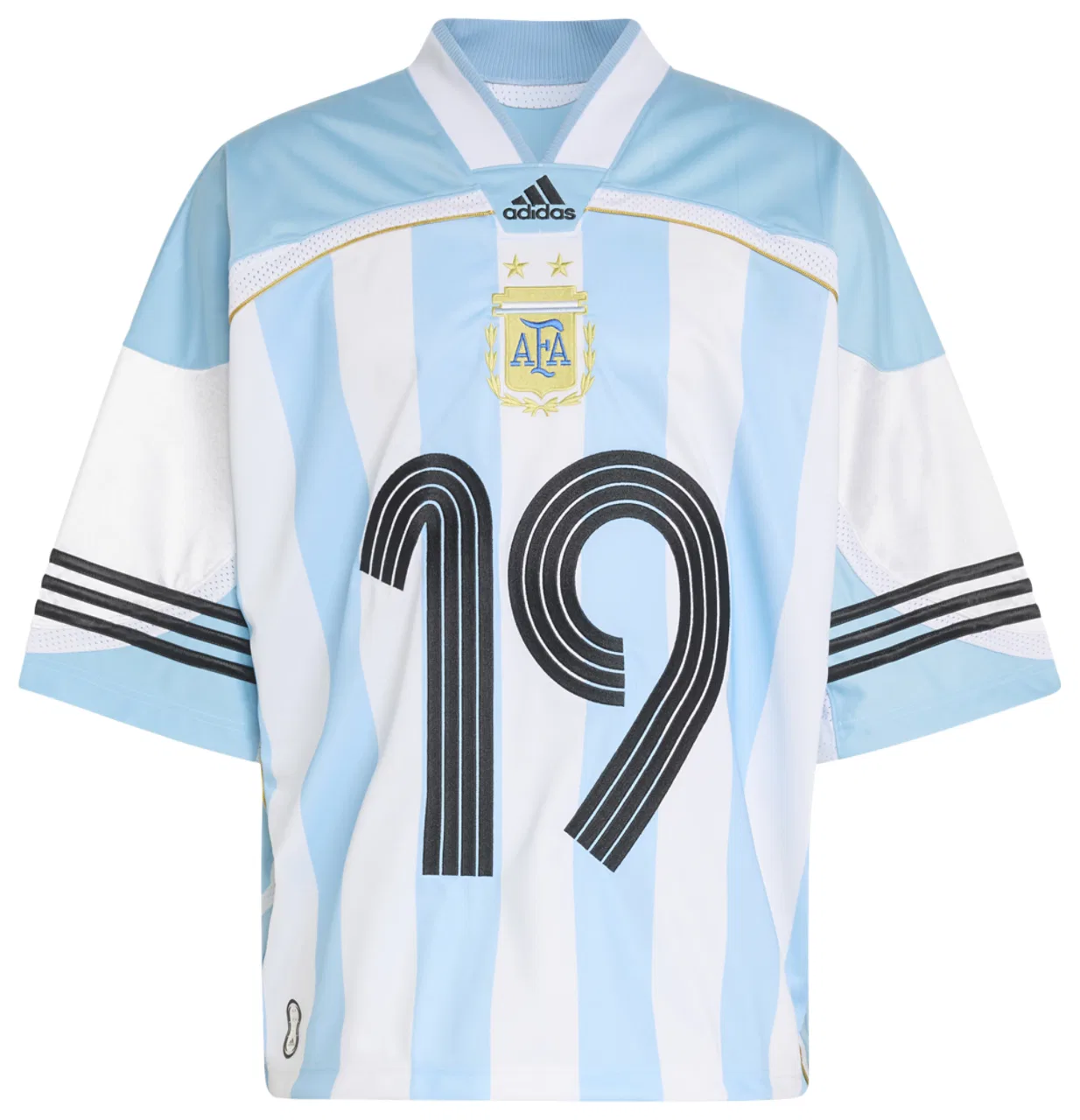 Футболка мужская Argentina World Cup '26 H Jersey Adidas, синий/белый — фото 4