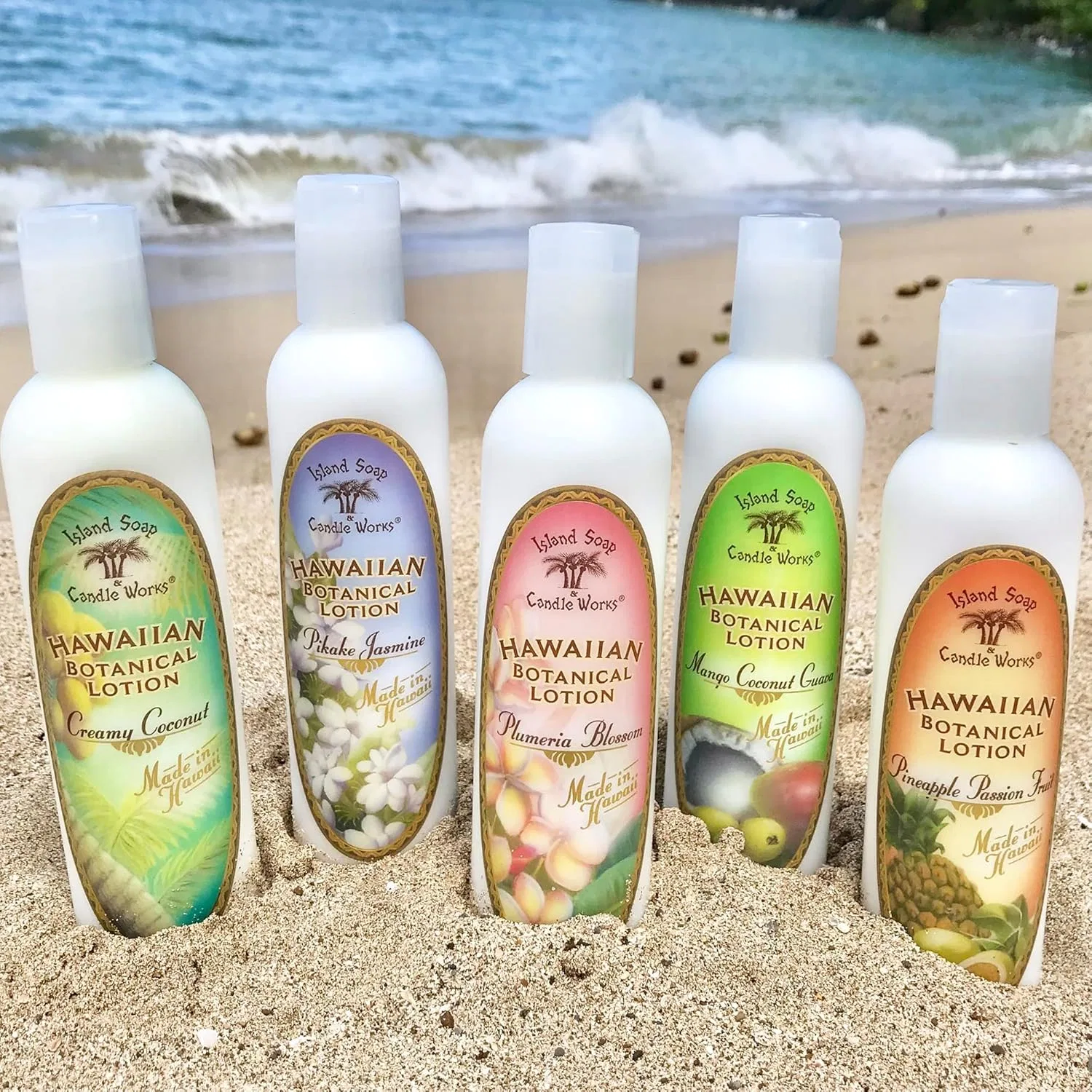 Лосьон для тела Hawaiian Botanical, Island Soap & Candle Works, 251 мл, Кокос — фото 3