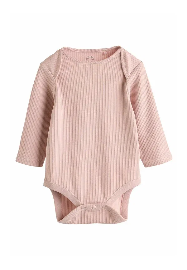 Боди с длинным рукавом Regular fit-long sleeve 5 pack - body Next, Pink, розовый — фото 3