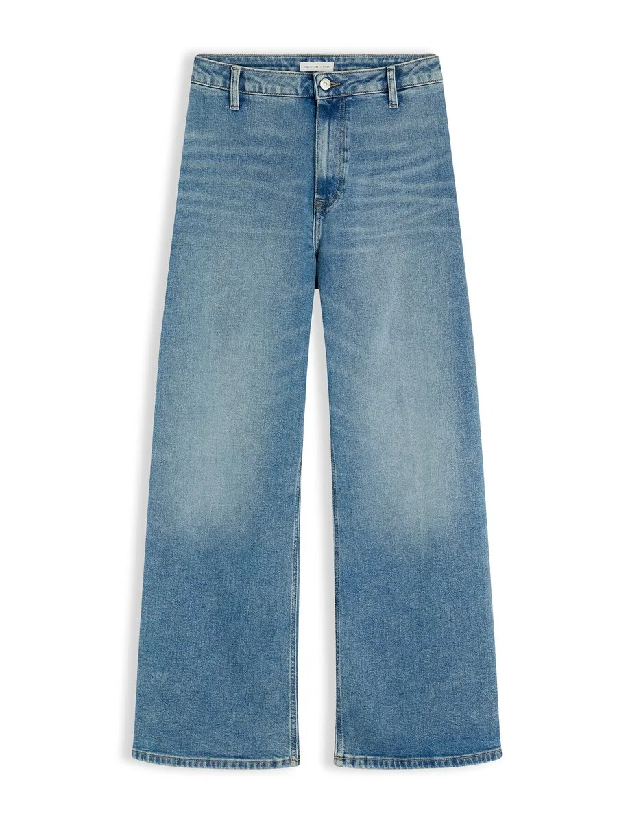 Джинсы TOMMY HILFIGER Wide leg Jeans 'NEW DOREEN' синего цвета