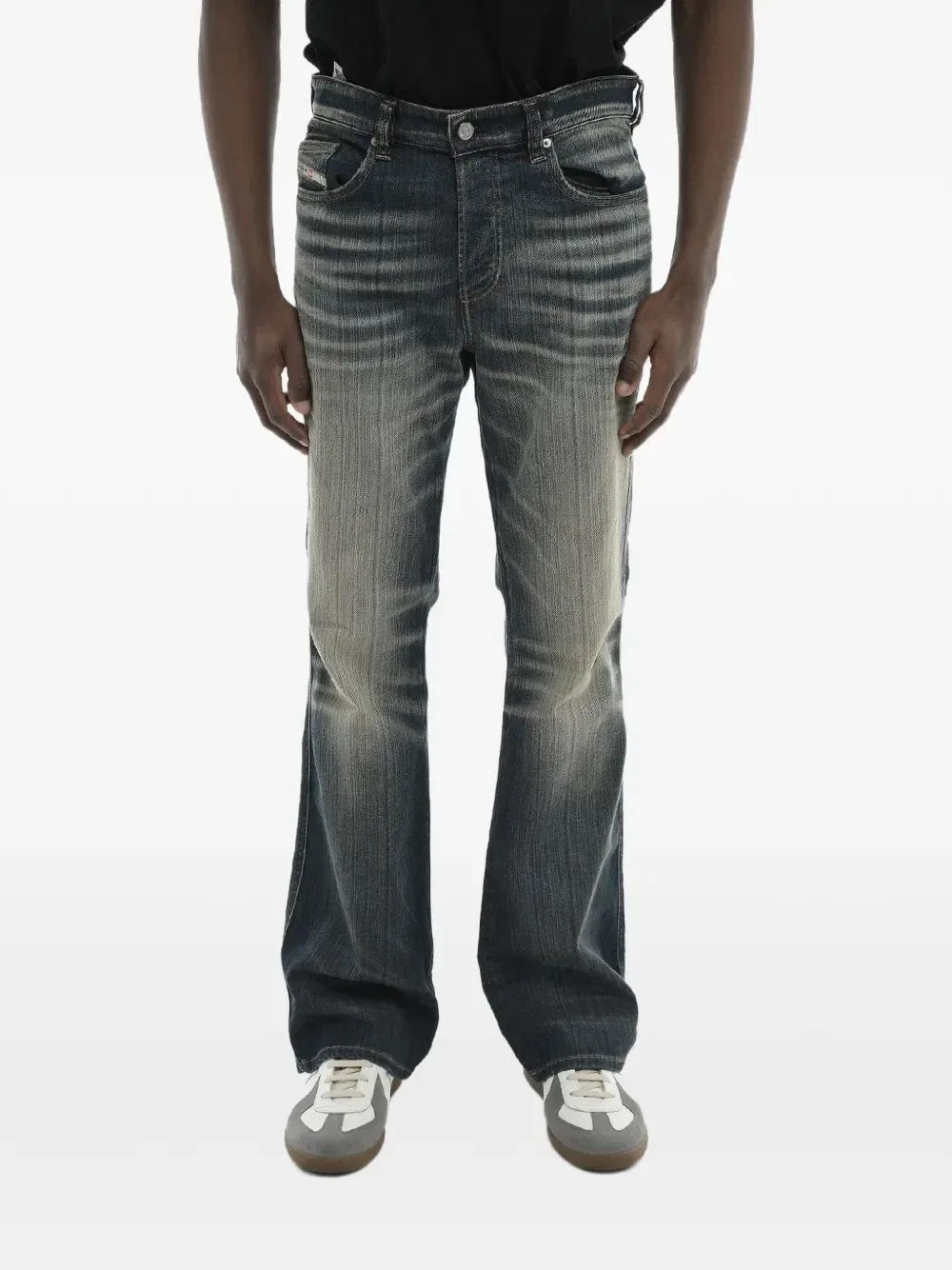 Джинсы Diesel 1998 slim-fit D-Buck расклешенные, синий