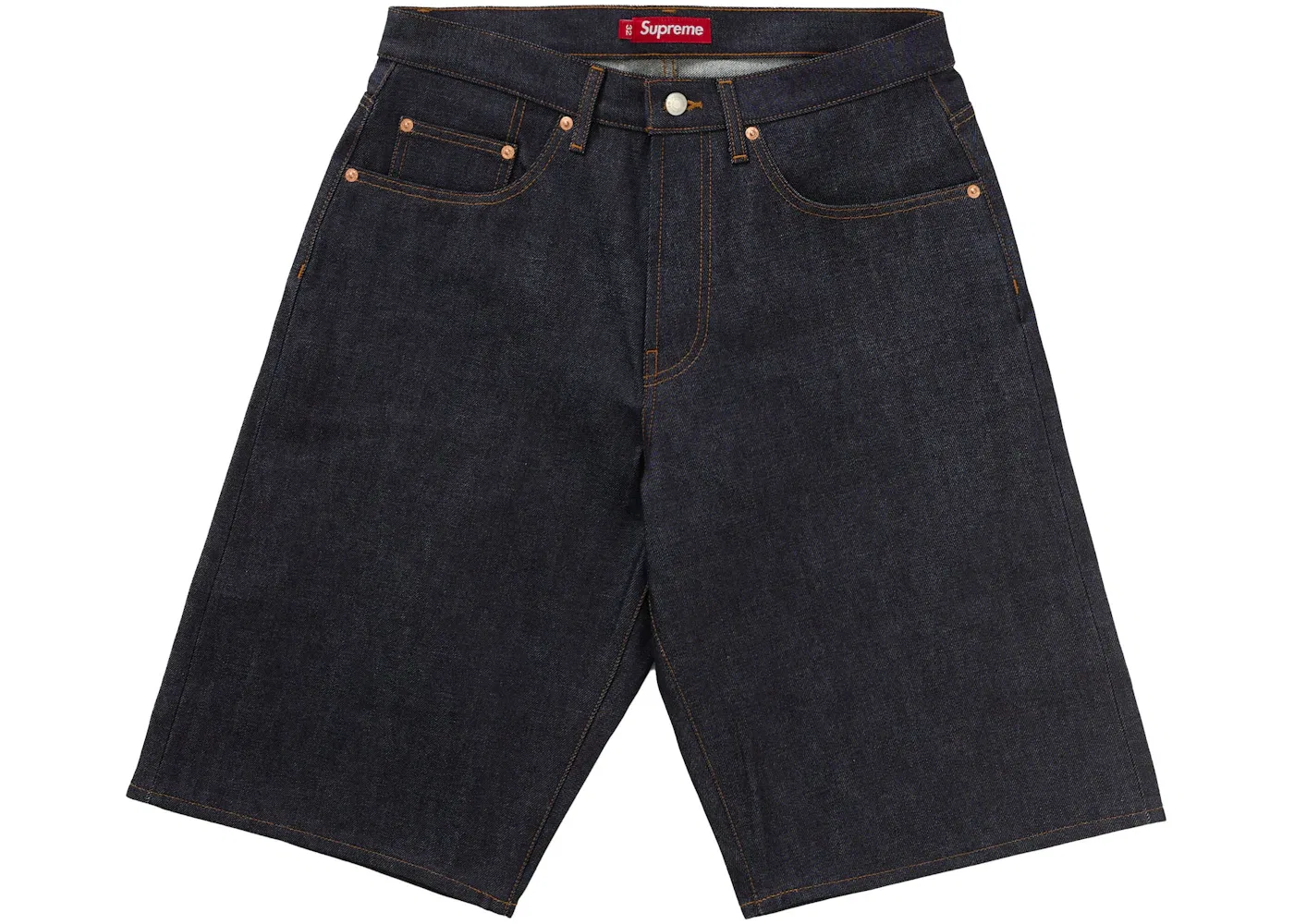 Мужские шорты с длиной по колено Supreme Short, Rigid Indigo