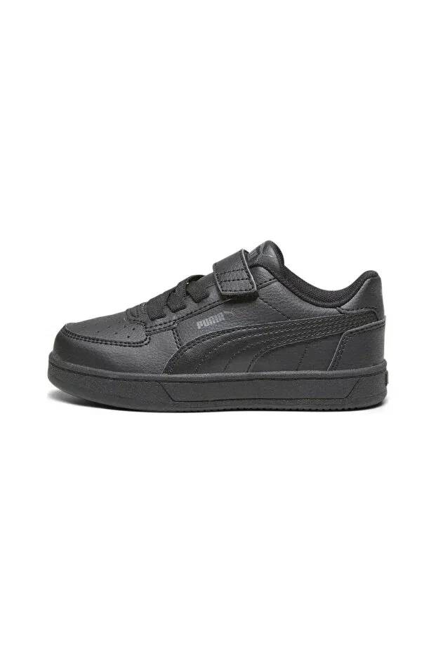 Детские спортивно-повседневные туфли для девочек из искусственной кожи Puma, Black