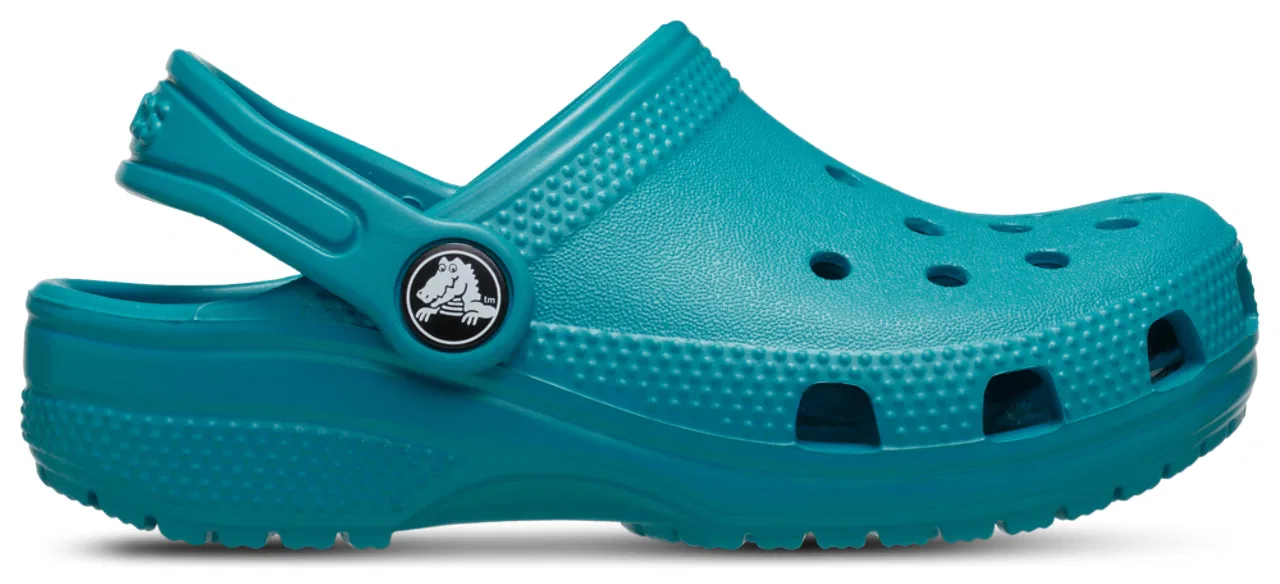Сабо для мальчиков Classic Clogs Crocs, цвет Turbo Teal