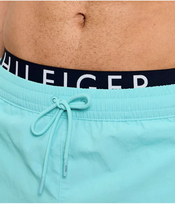 Мужские шорты для плавания с регулярной посадкой Tommy Hilfiger, Turchese — фото 3