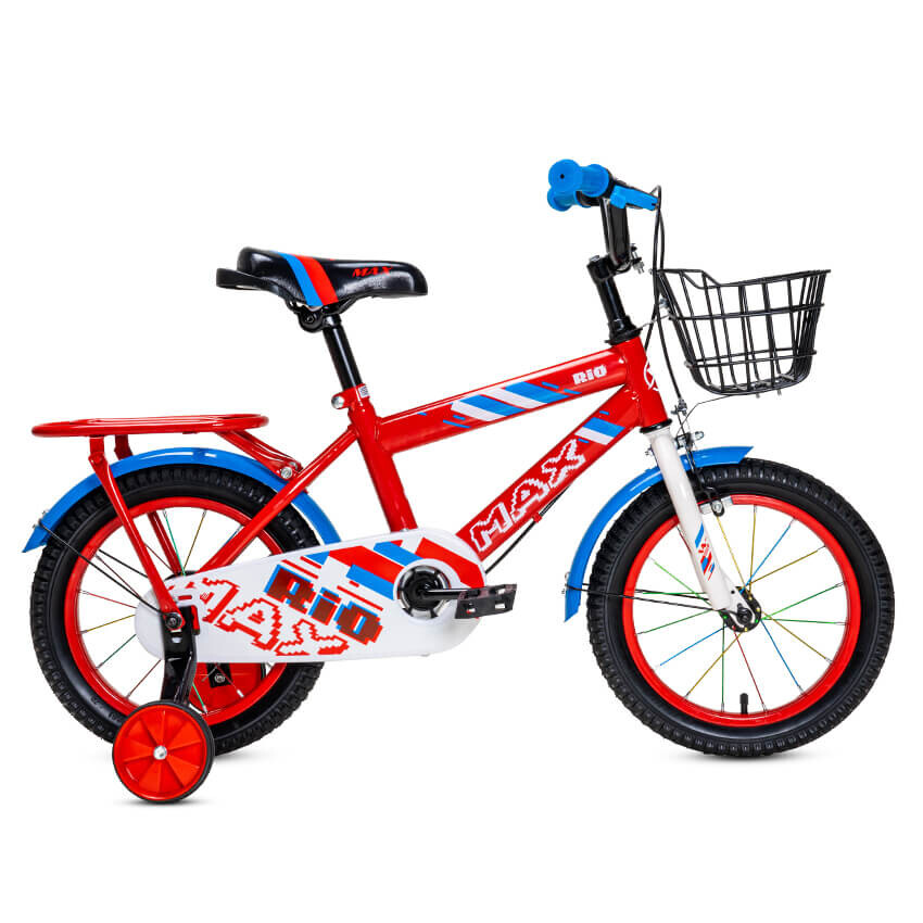 

Велосипед детский MAX BIKE Rio 2 14", красный