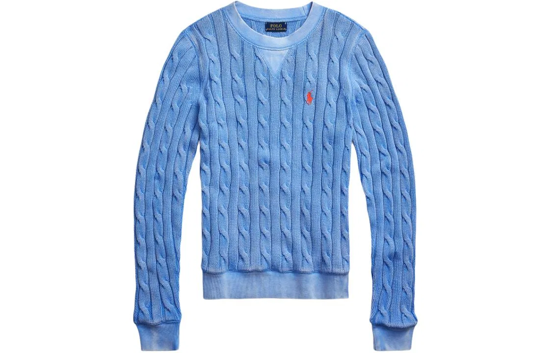 Женский джемпер свободного кроя Polo Ralph Lauren, Bright Blue