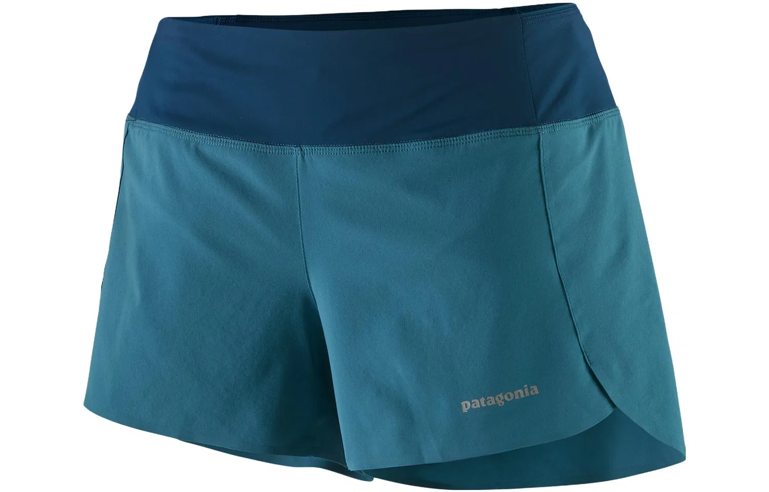 Женские шорты для бега с принтом Strider Pro Patagonia, Nouveau Green — фото 3