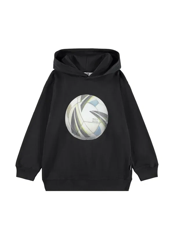 Худи с принтом Ratata hoodie Molo, черный