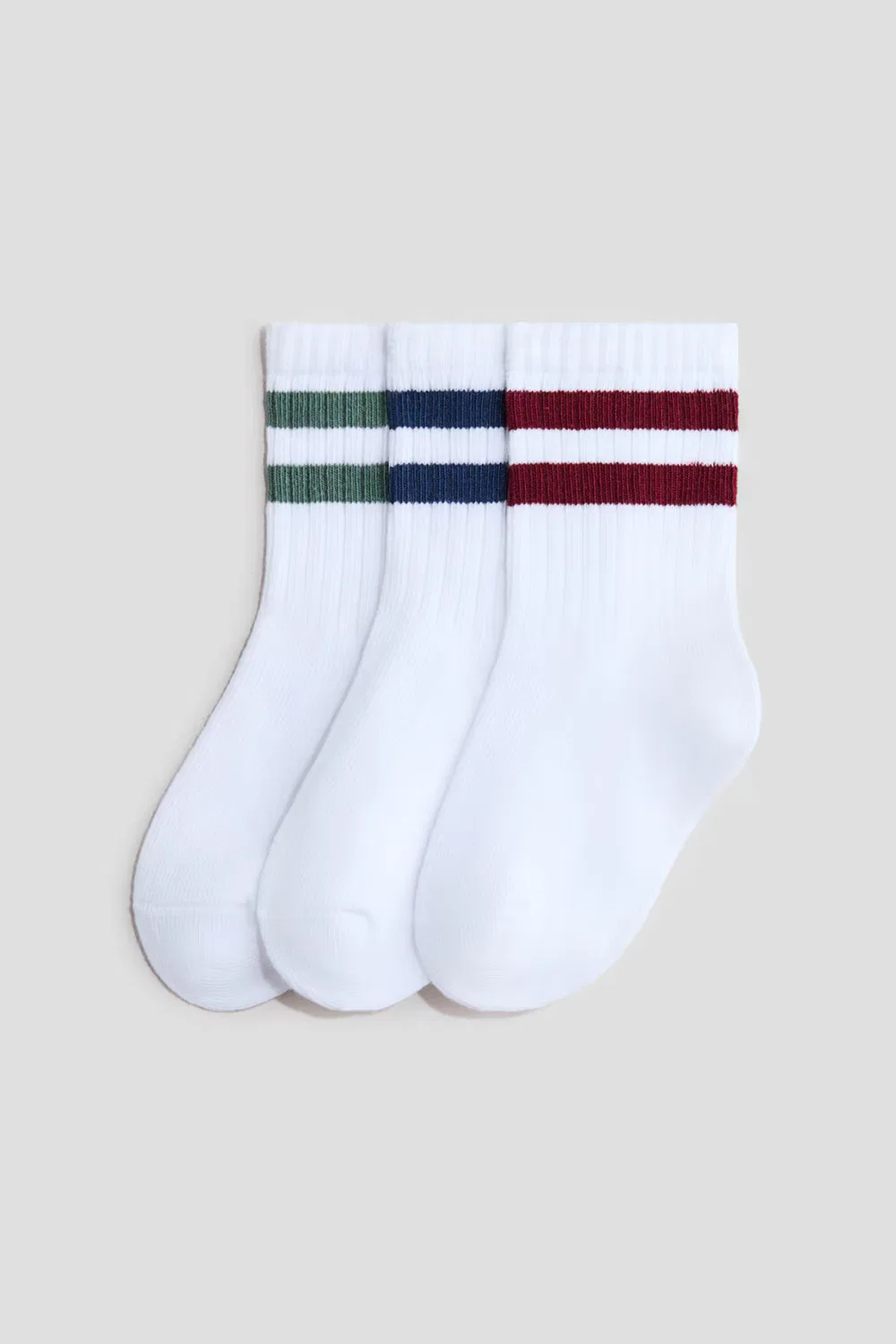 3 упаковки носков H&M, Weiß