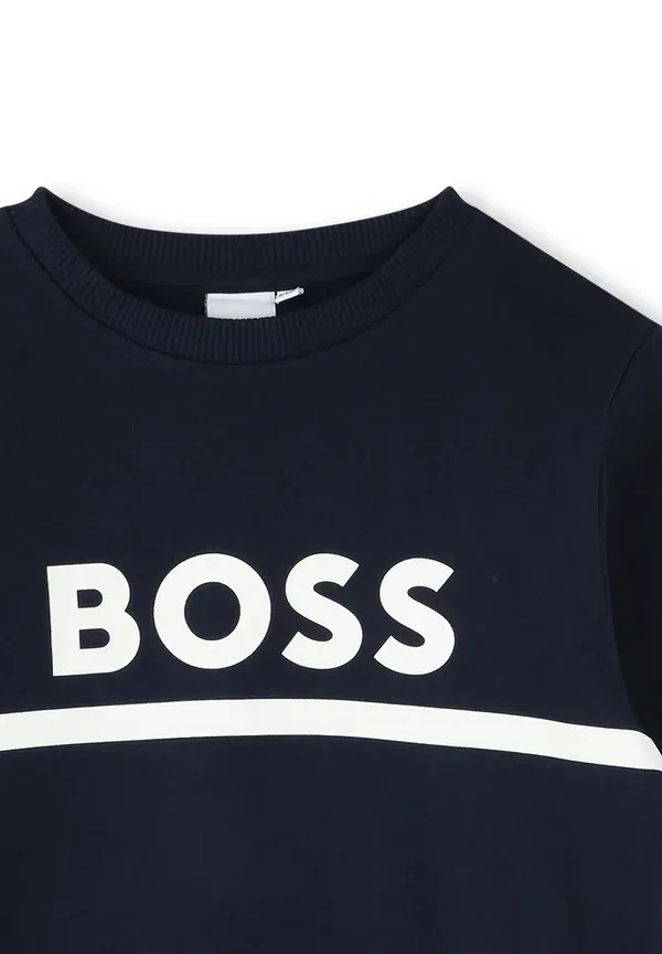 Толстовка Boss Kidswear, синий — фото 3
