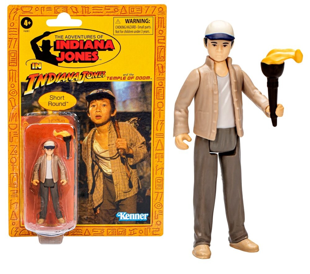 

Индиана Джонс 2 - короткая круглая фигурка из ретро-коллекции 10 см Hasbro