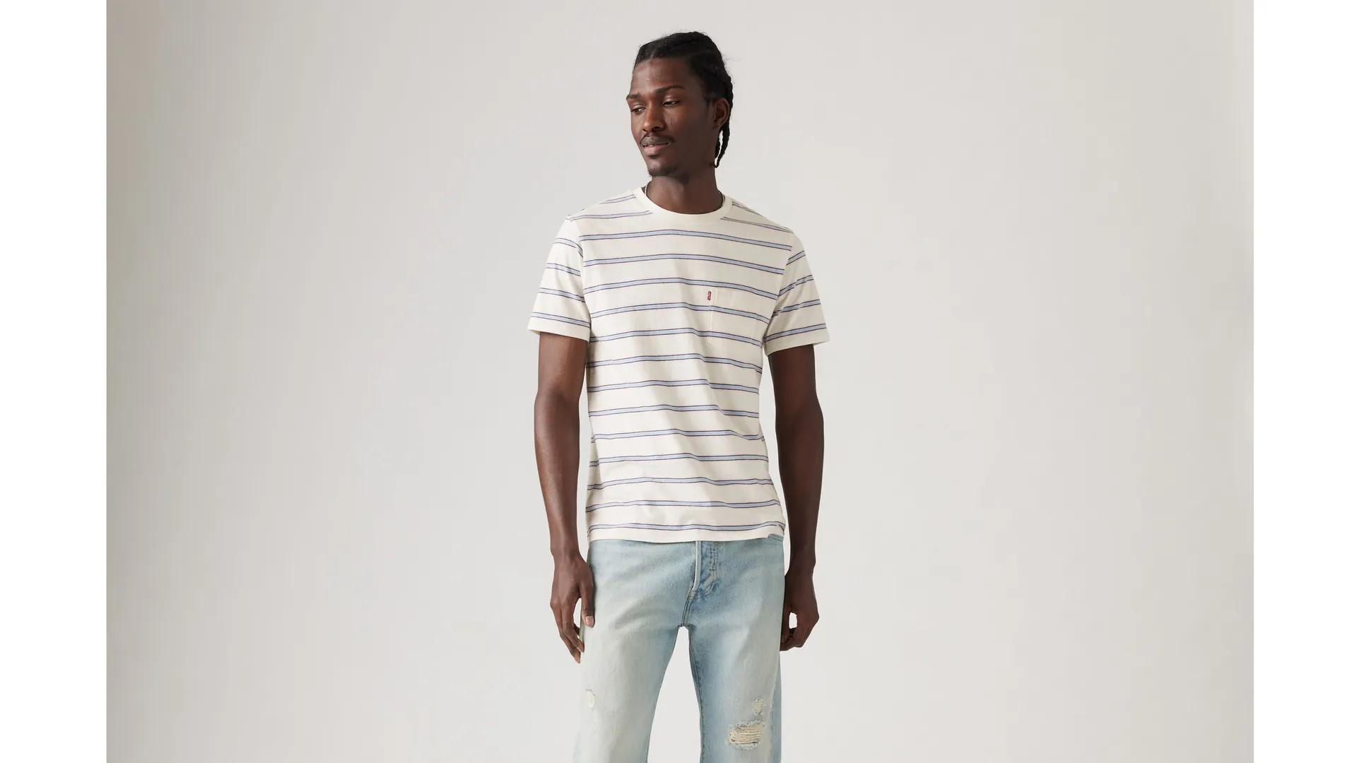 

Классическая футболка с карманами Levi's, белый