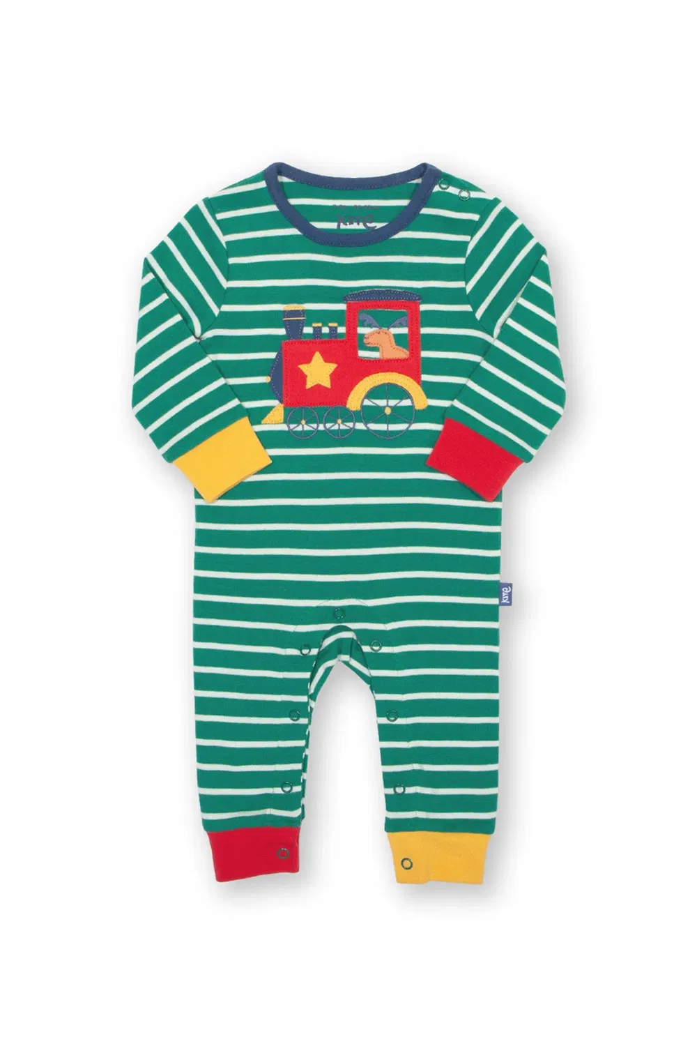 Детский боди-комбинезон с принтом Baby Moose on the Loose Kite, Green