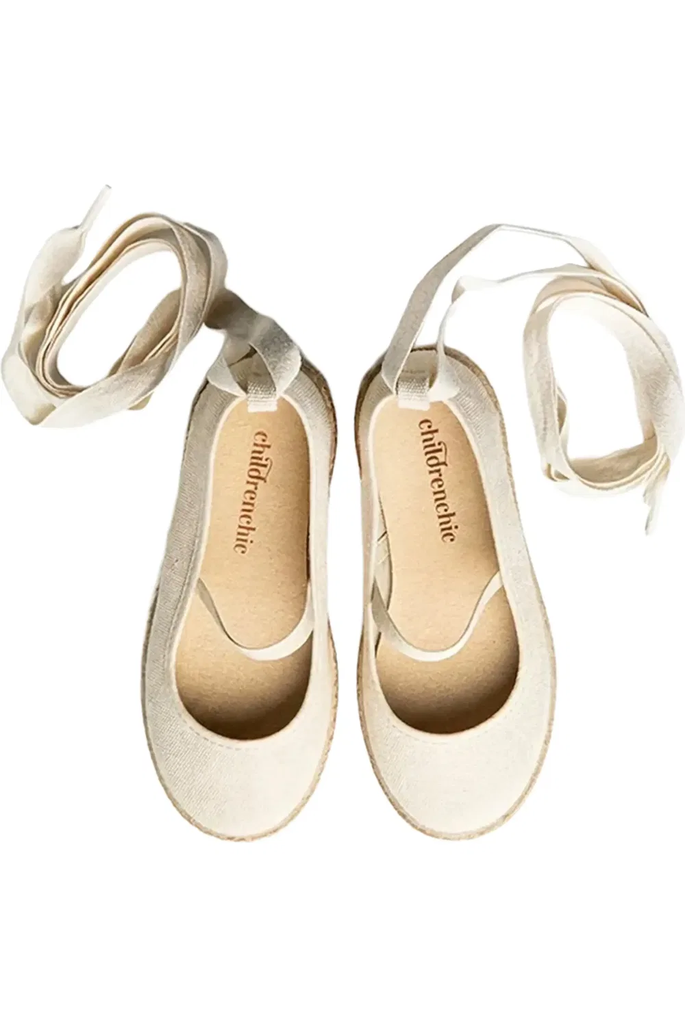 Эспадрильи детские с ремешком Maca CHILDRENCHIC, Cream — фото 2