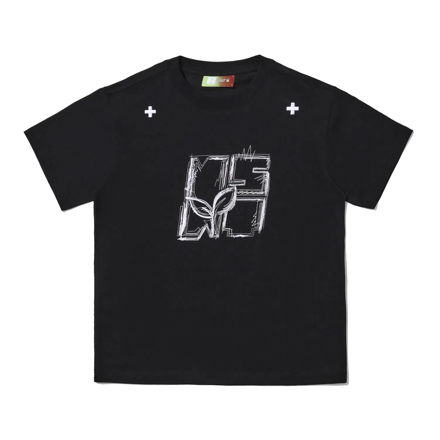 Детская футболка с круглым вырезом Unisex NSTNEW START, White Gray — фото 4