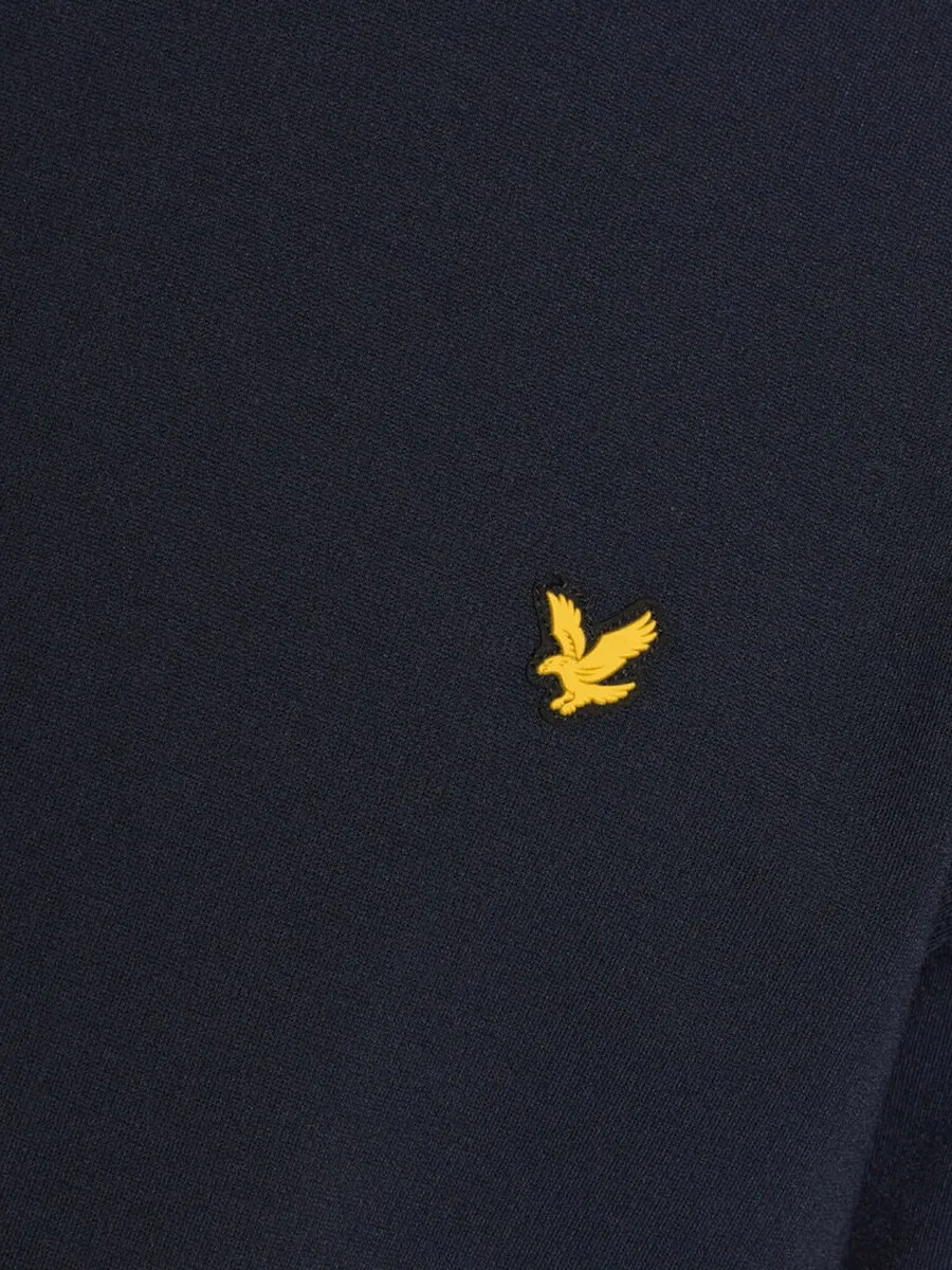 Спортивная толстовка Lyle & Scott темно-синего цвета — фото 4