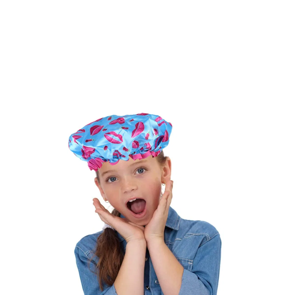 Шапочка для душа, 2 шт, LALAFINA, 25x25 см — фото 2