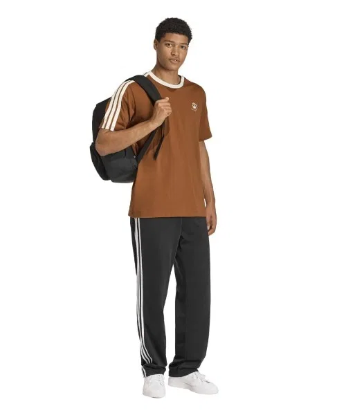 Мужская футболка с графическим принтом Lax Coffee Cafe Cup Adidas, Off White — фото 3