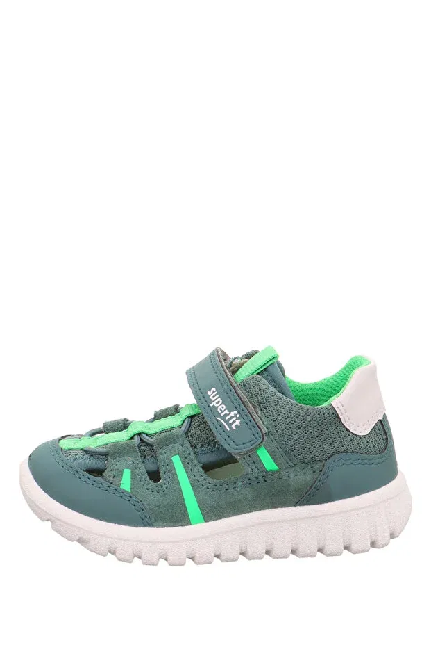 Детские кроссовки для девочек текстильные Superfit, Green