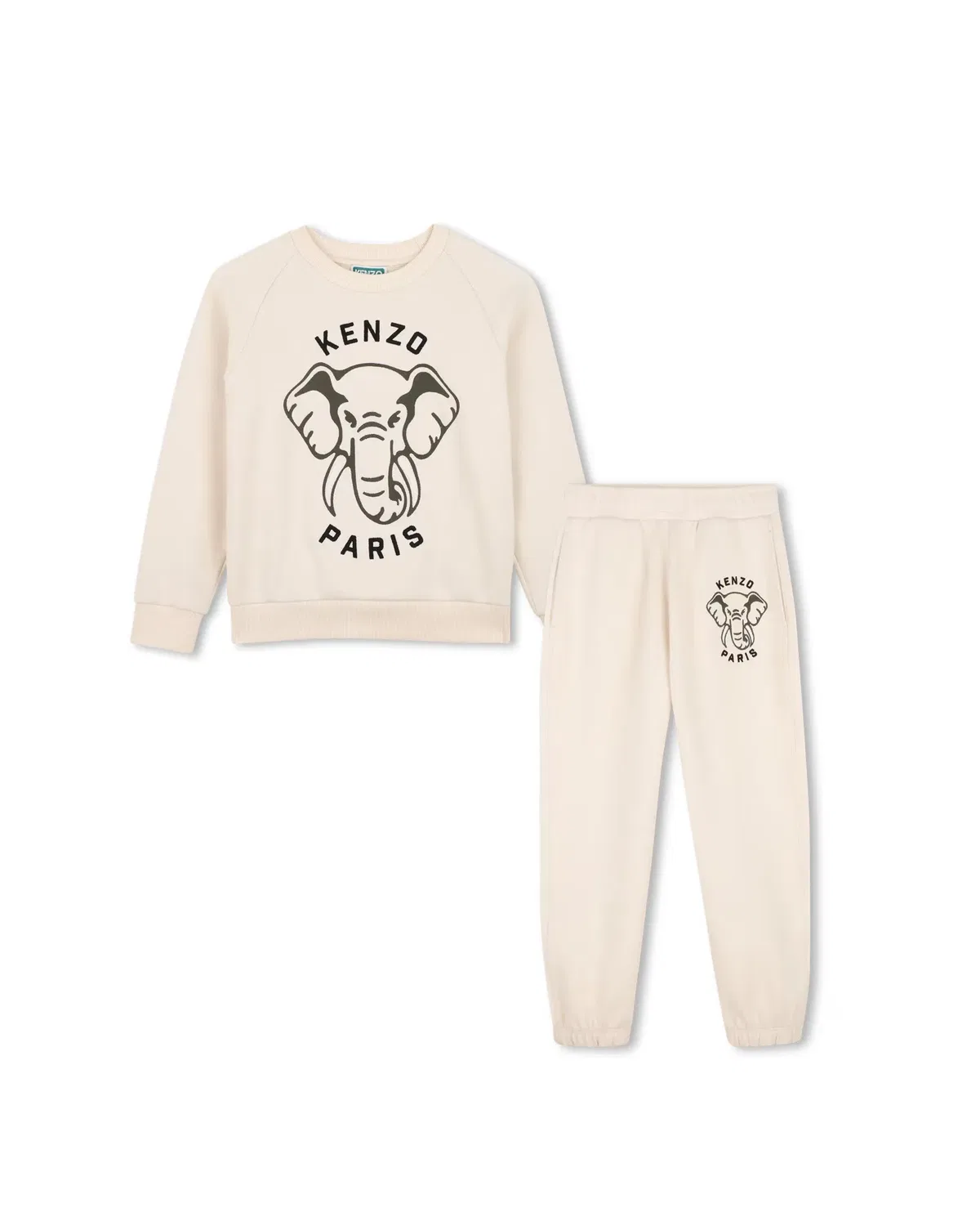 Детский комплект для мальчиков с принтом Kenzo Kids, Marrón Claro