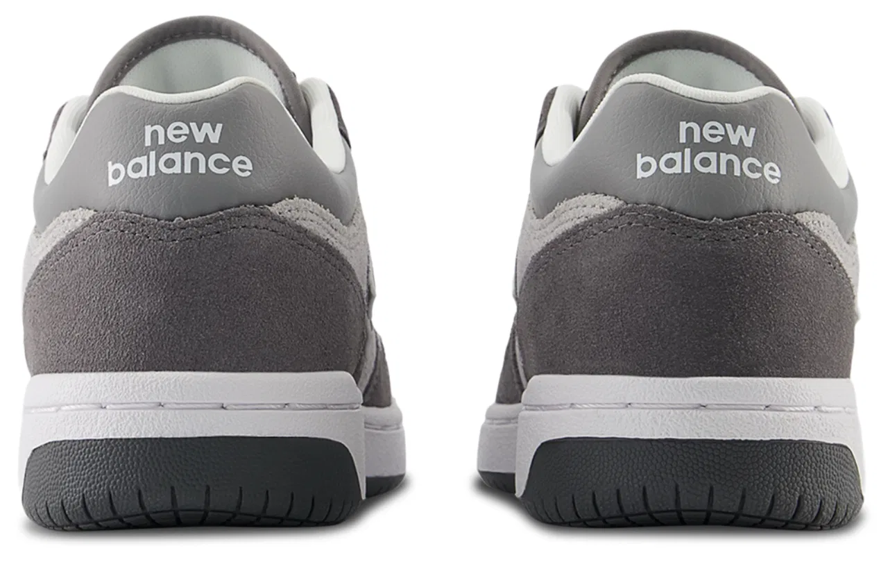 Детские кроссовки для мальчиков с амортизацией Ortholite New Balance 480, Grey/Castlerock — фото 3