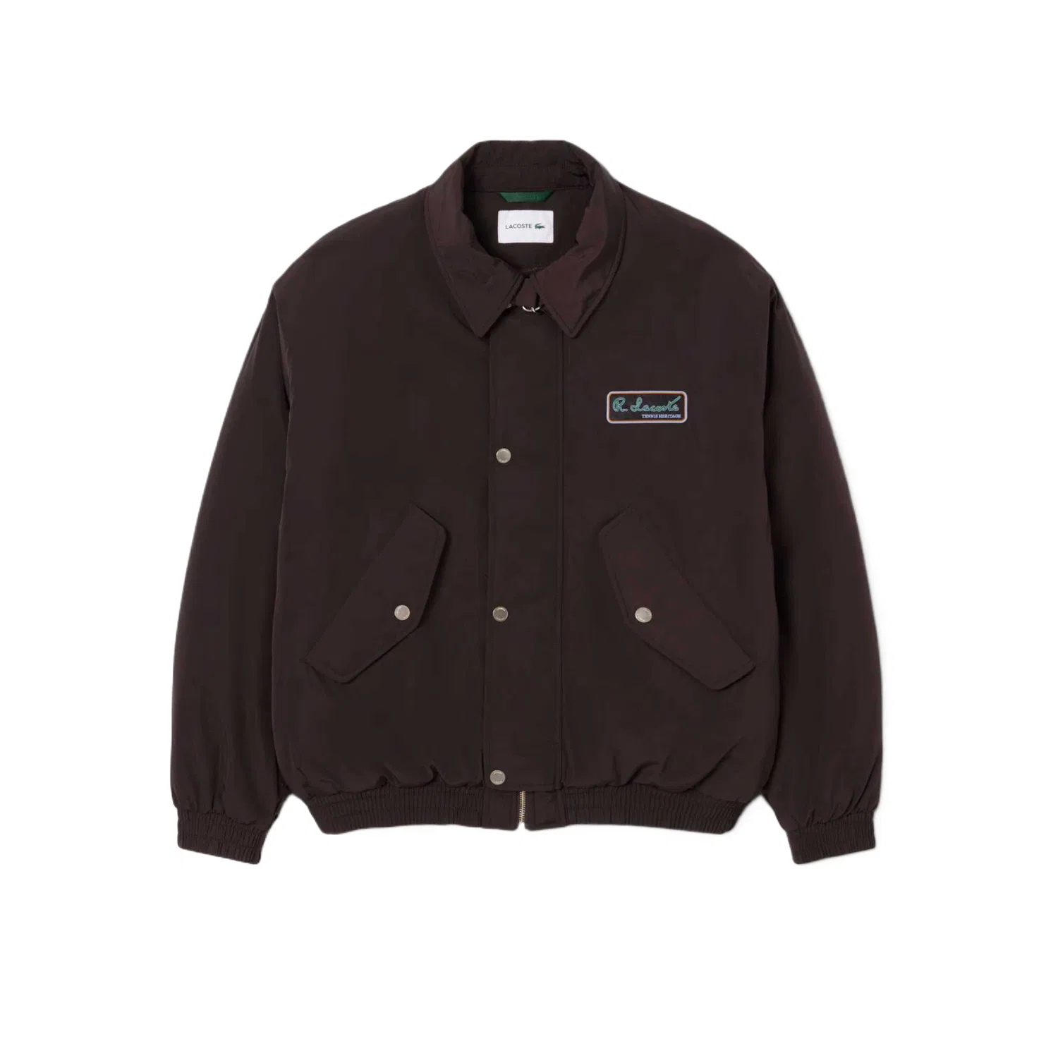 Мужская куртка-блузон на пуговицах Lacoste, Sierra Blue — фото 3