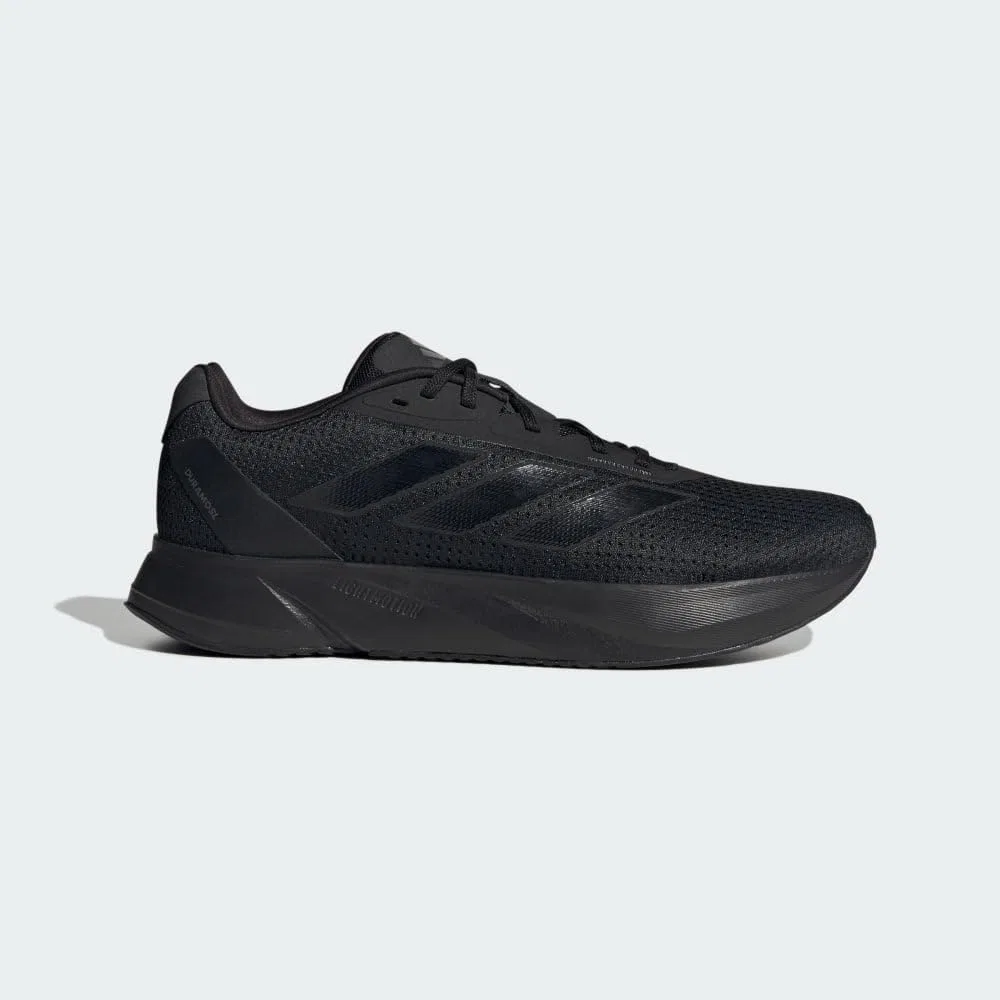 Детские кроссовки для мальчиков с закрытым носком Duramo Sl Adidas, Black Black White — фото 4