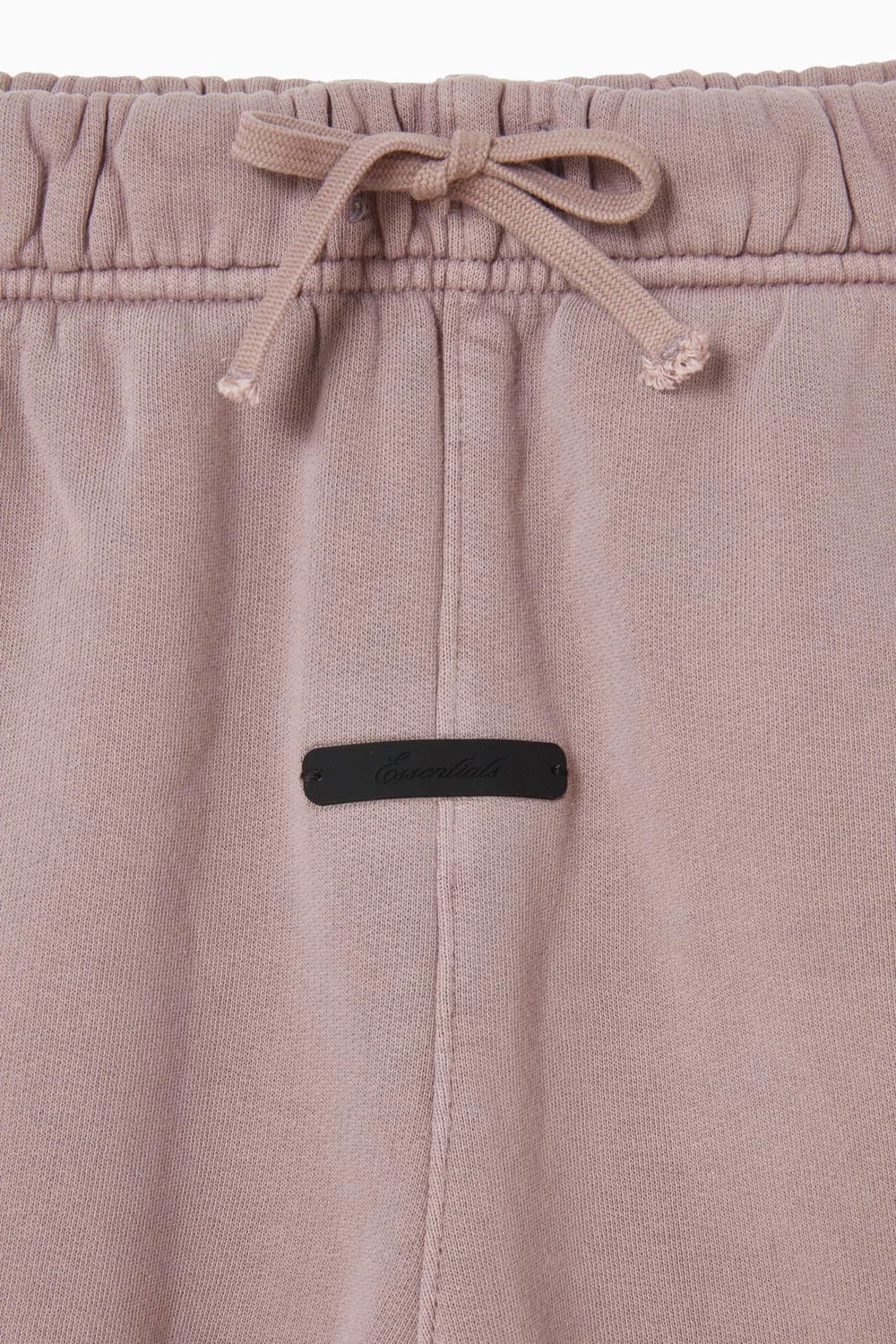 Шорты из хлопкового футера с принтом Fear of God Essentials — фото 4