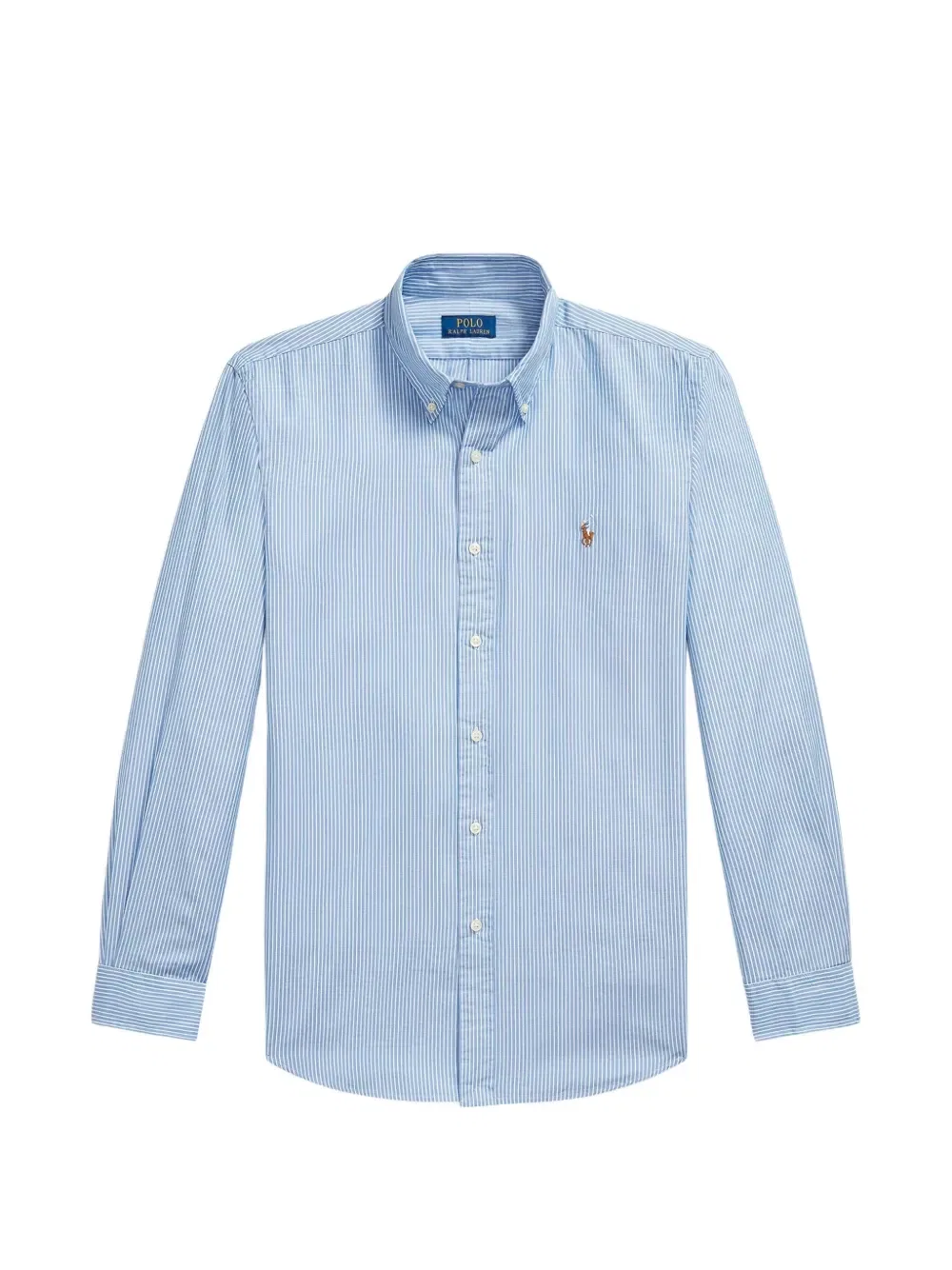 Рубашка оксфорд в полоску POLO RALPH LAUREN, синий