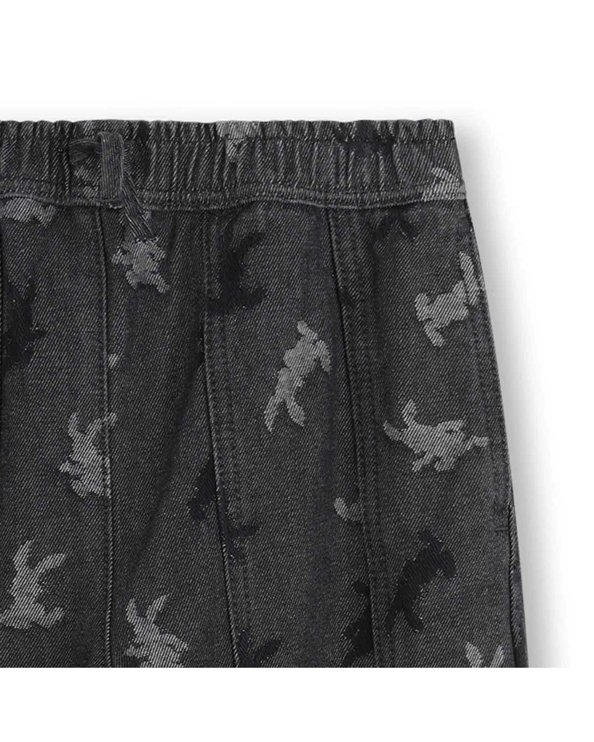 Детские джинсы для мальчиков хлопковые Vaquero de niño con fantasía Kenzo Kids, Gris — фото 2