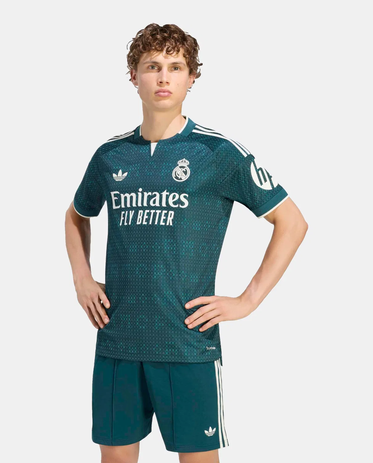 Мужская футболка, 2ª Equipación Authentic Real Madrid CF 2026-2027, adidas, зеленый