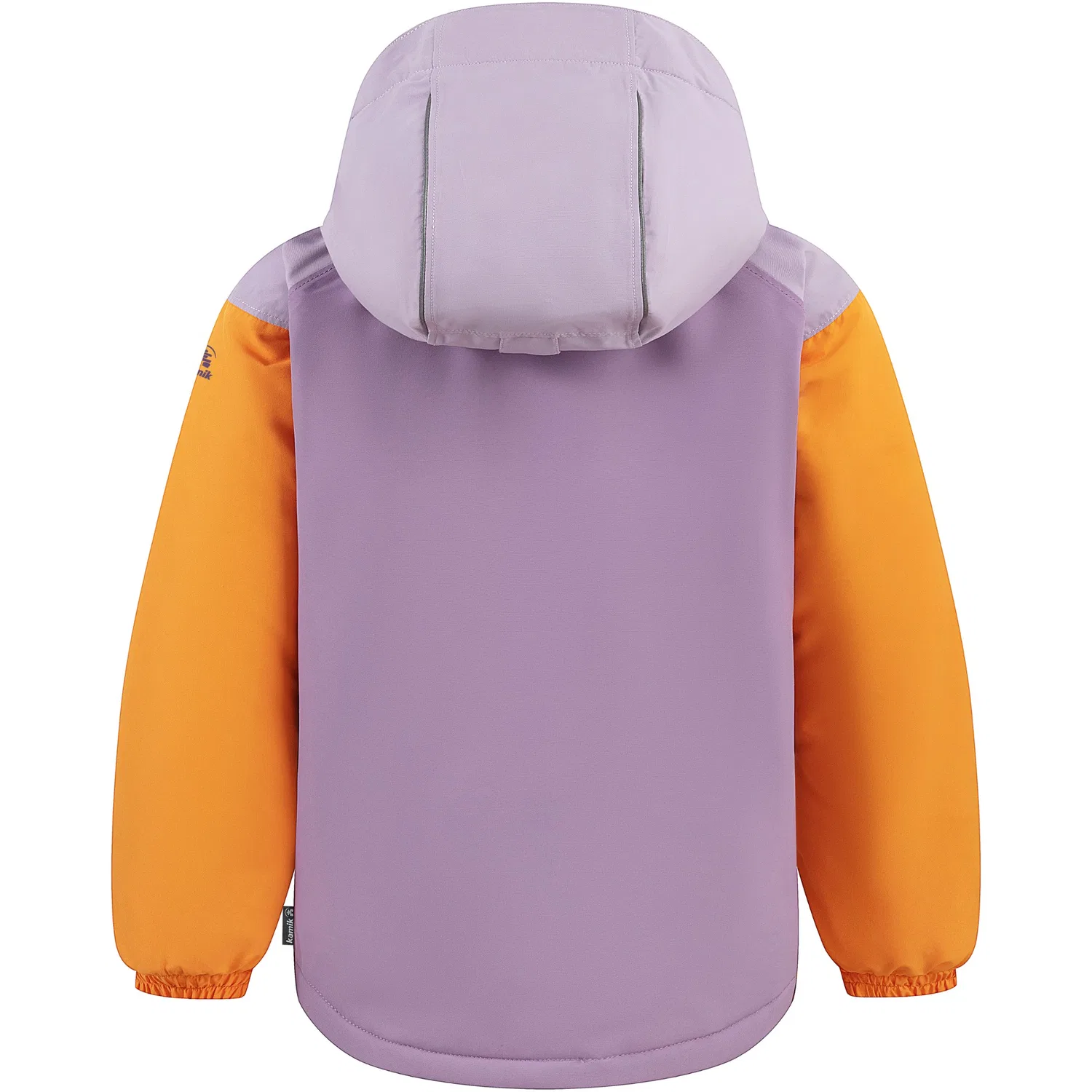 Куртка утепленная зимняя для девочки Elara Kamik, Lilac/Clementine — фото 2