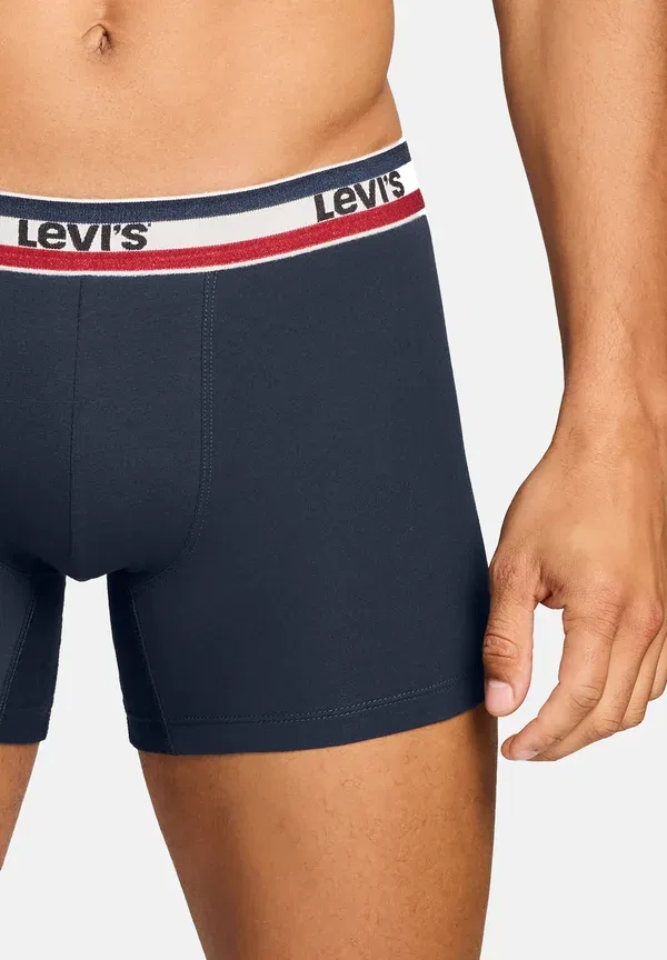 Комплект боксеров Levi'S, темно-серый — фото 4