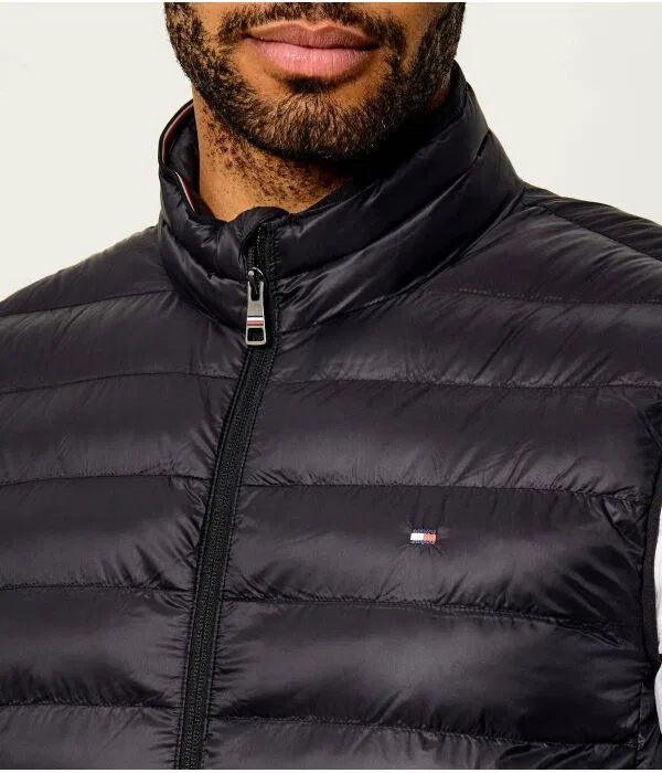 Мужской жилет без рукавов Tommy Hilfiger, черный — фото 4